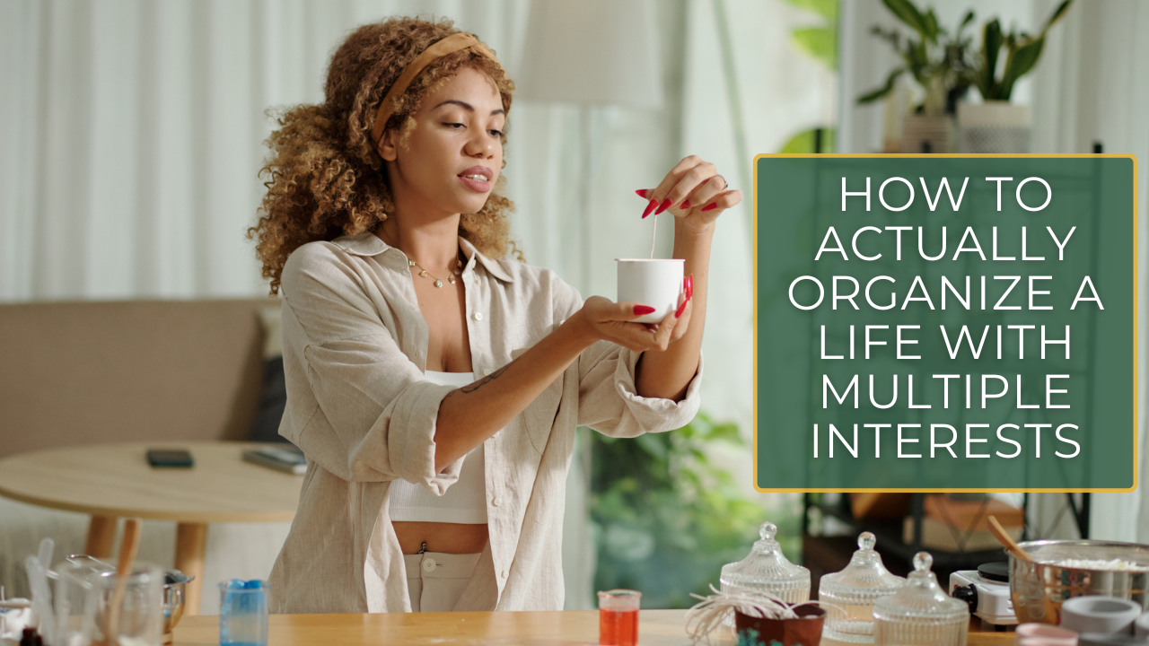 Overwhelmed by too many interests at once? Learn a practical system to organize active projects, archive ideas safely, and reduce cognitive overload without narrowing your identity.