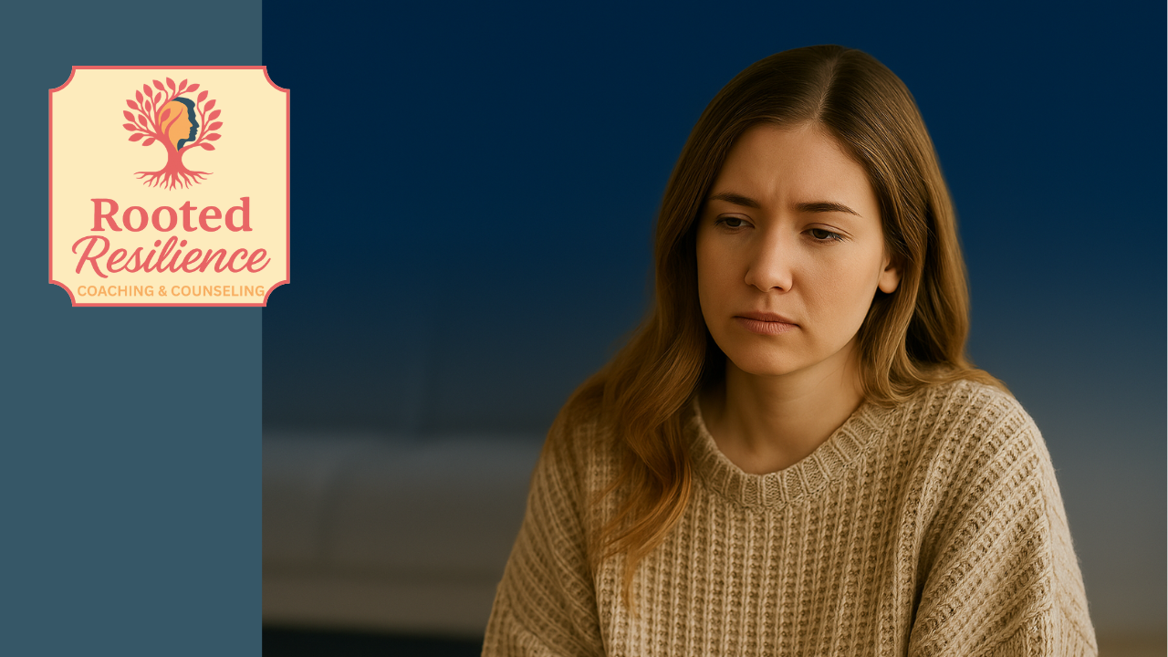Person resting with hand over chest while learning about nervous system healing