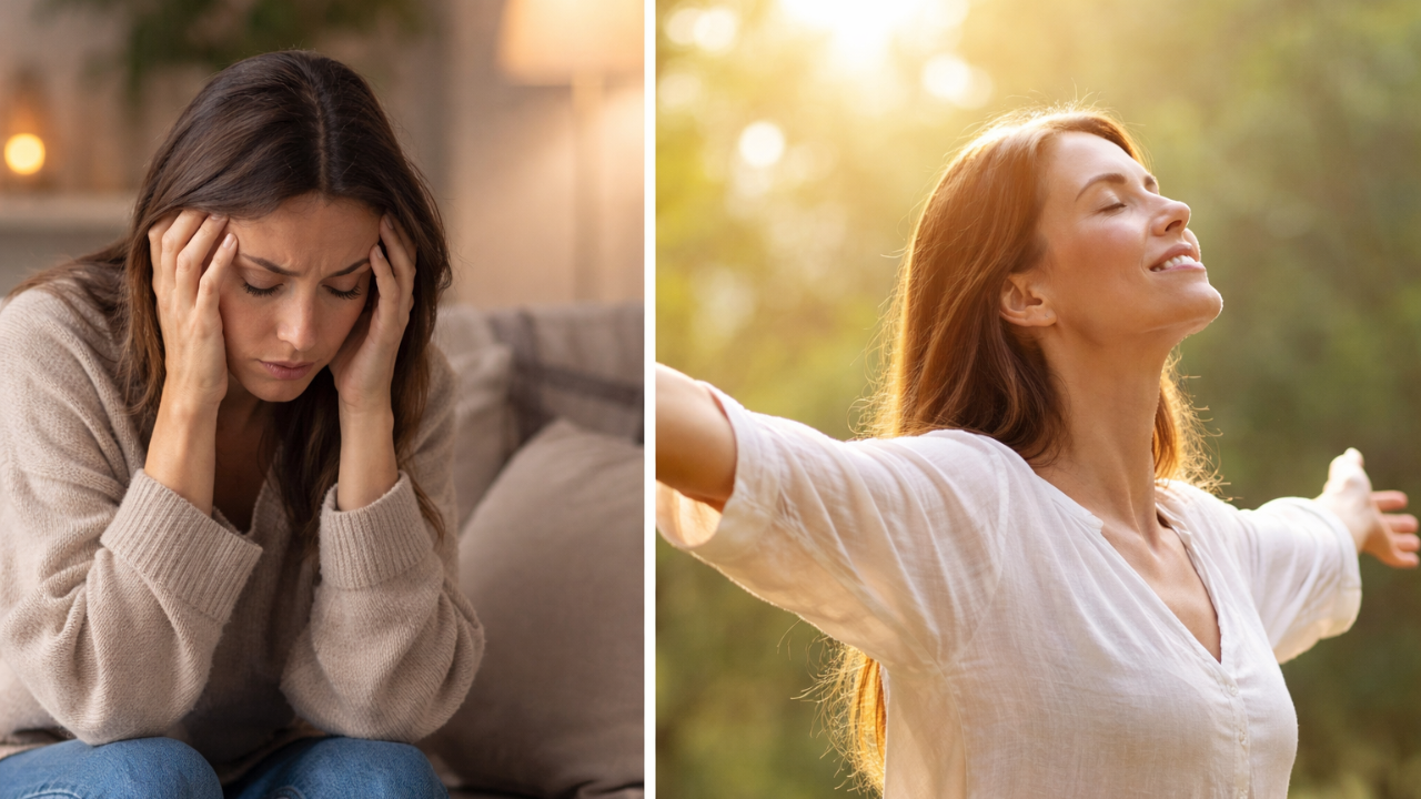 Antes y Despues de Practicar Pranayama