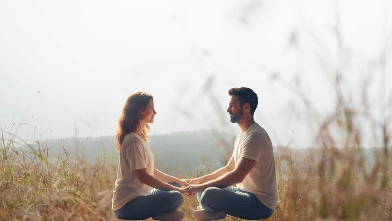 Pareja comunicandose entre ellos 