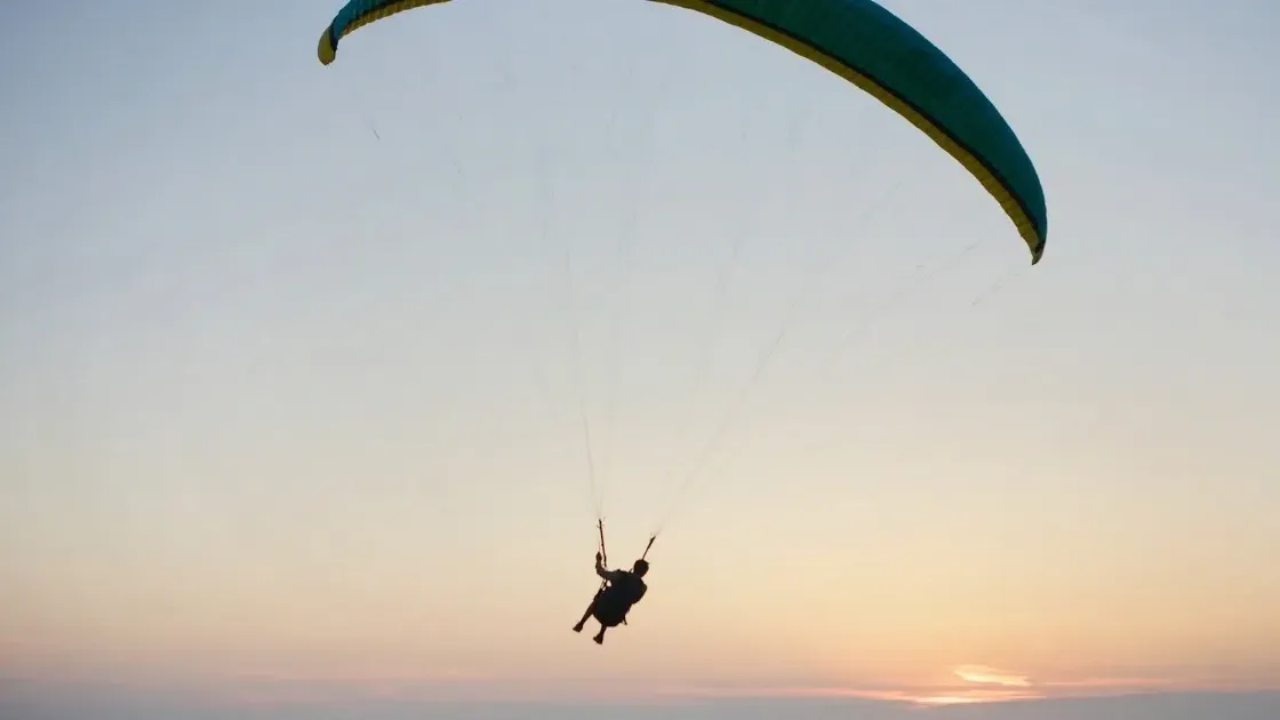 A moment of women taking the leap.