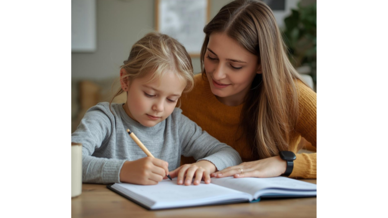 Home educating parent supporting learning through discussion and shared exploration.