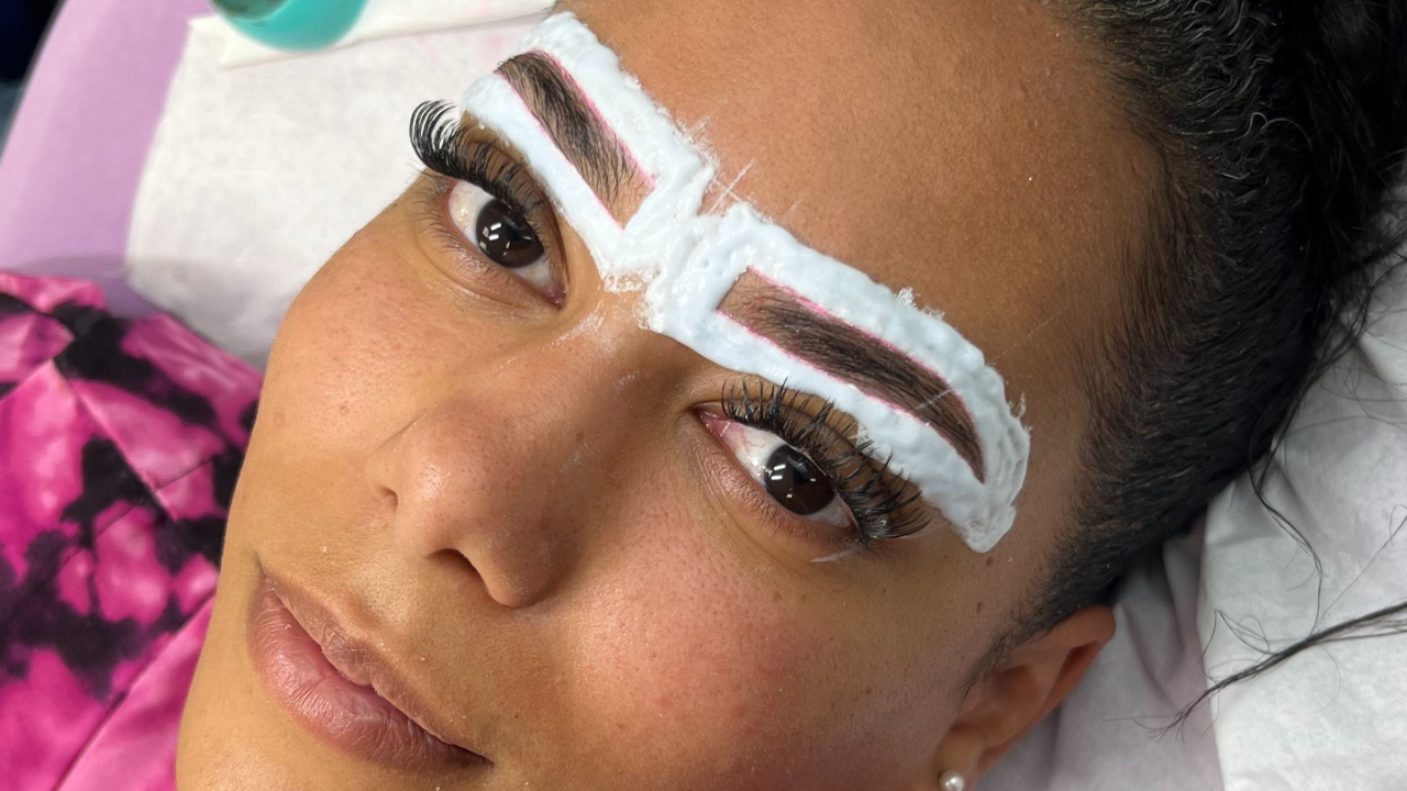 halal brow bleaching