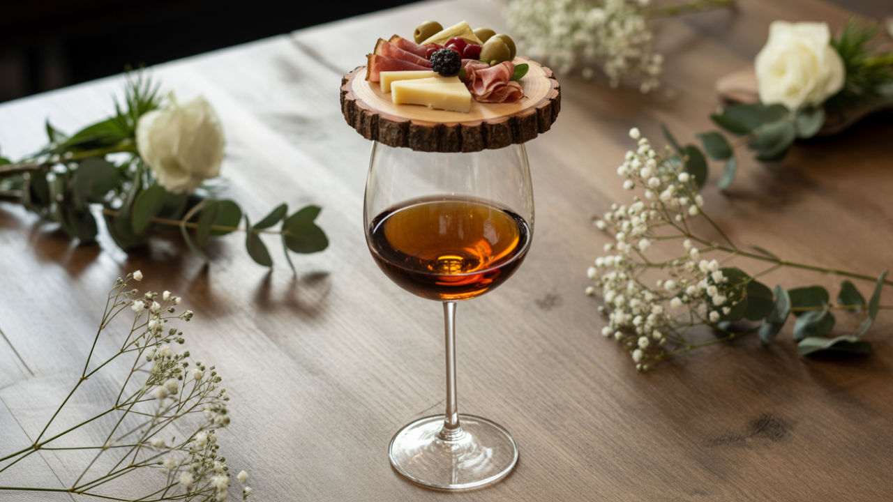 Fun Wine Glass Charcuterie Toppers for Bachelorette or Bridal Showers