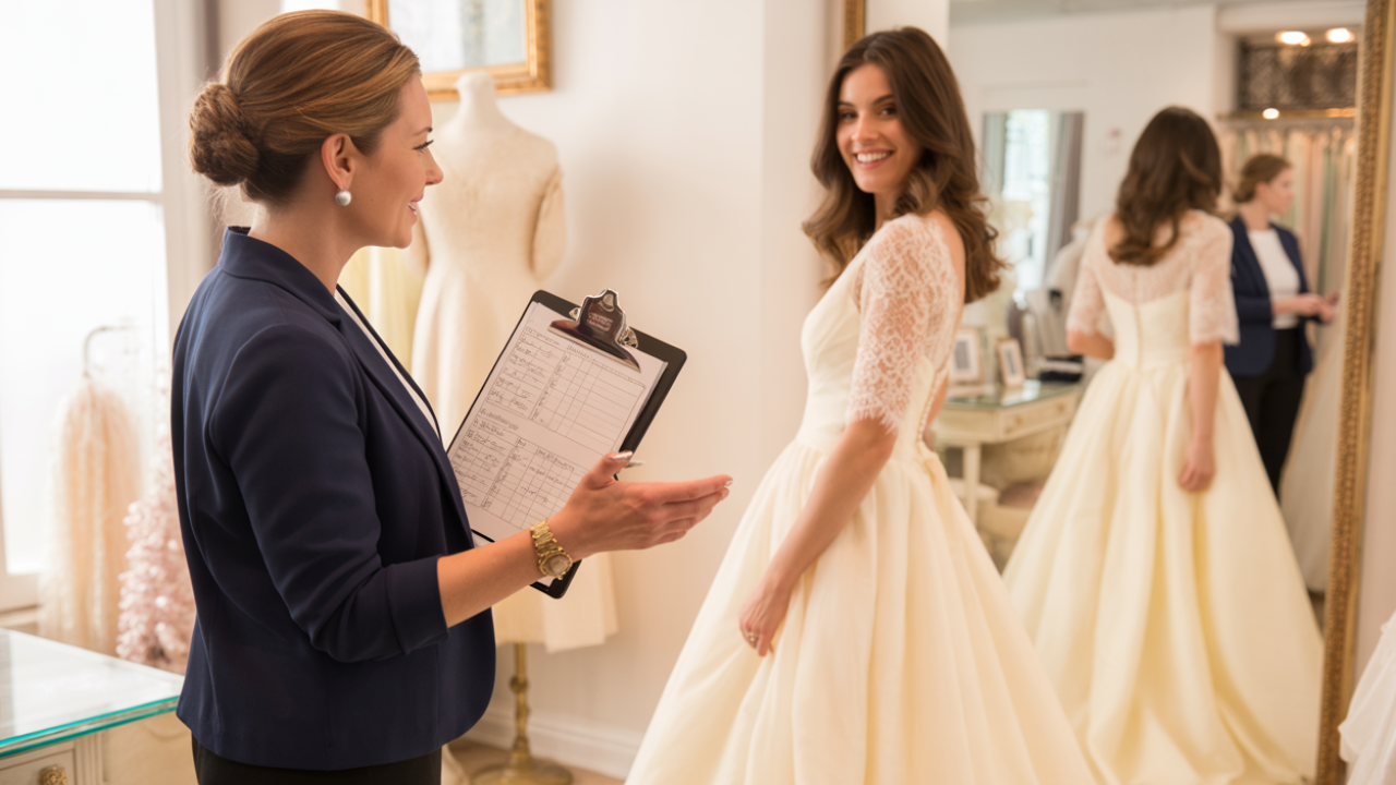 The Ultimate Wedding Dress Shopping Checklist 