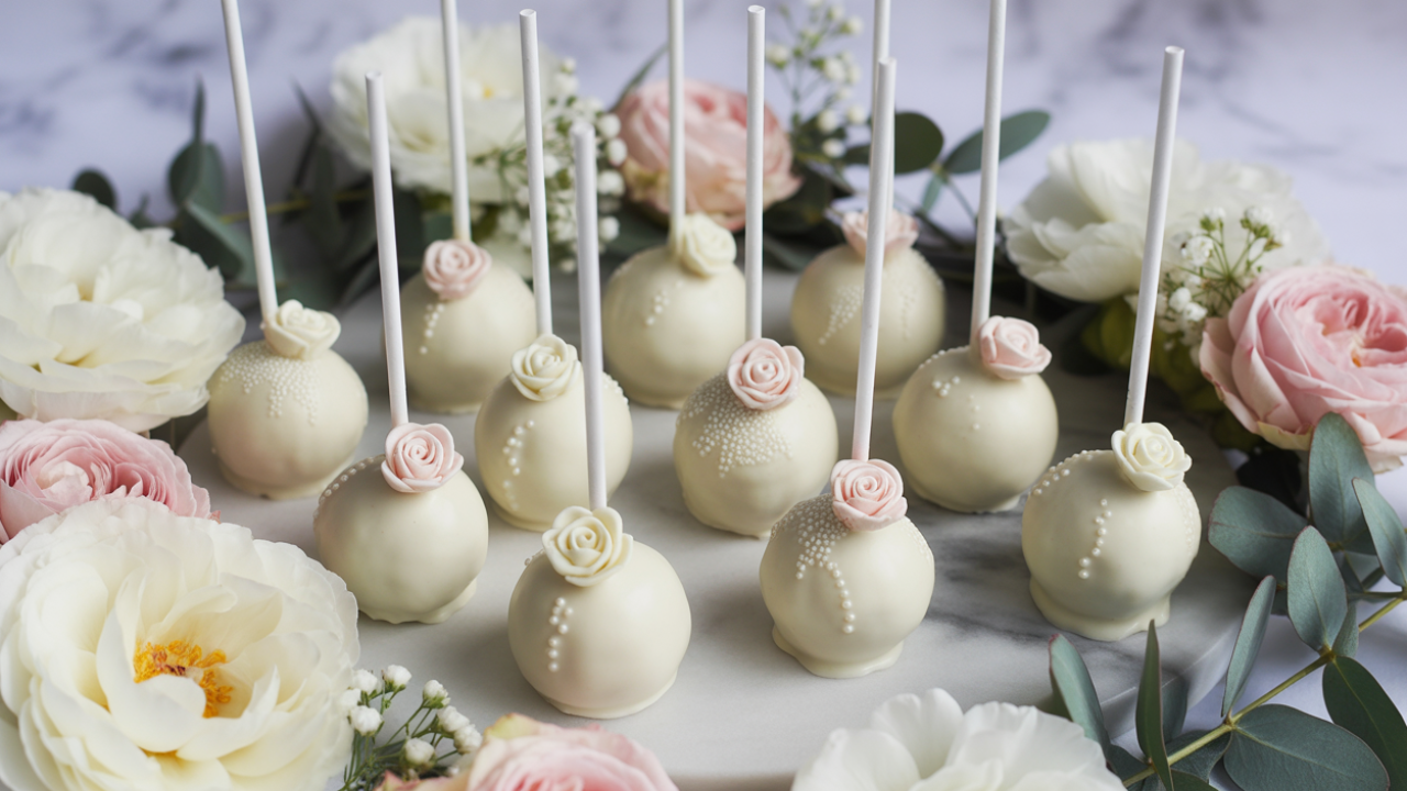 Cake Pops That Let Every Guest Choose Their Favorite Bite