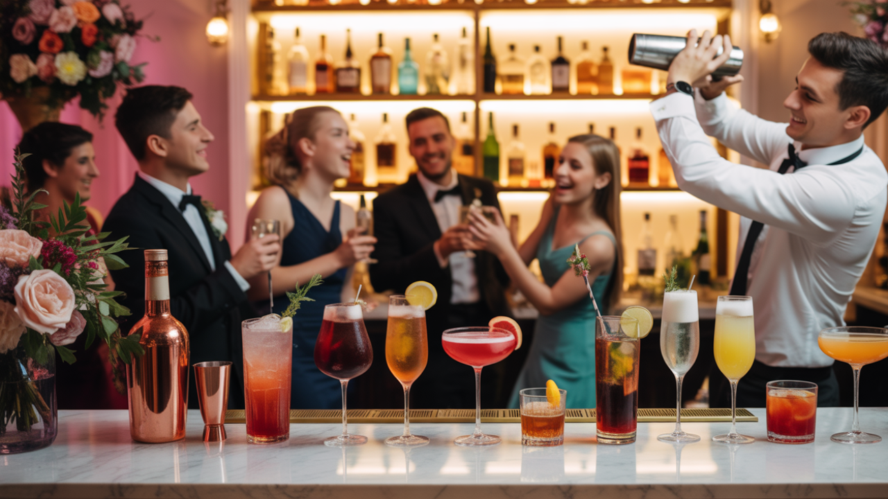 30 Interactive Wedding Drink Bars Ideas That Keep the Energy High