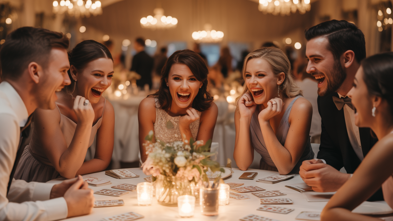 Wedding Reception Table Game Ideas That Get Guests Talking and Truly Connecting