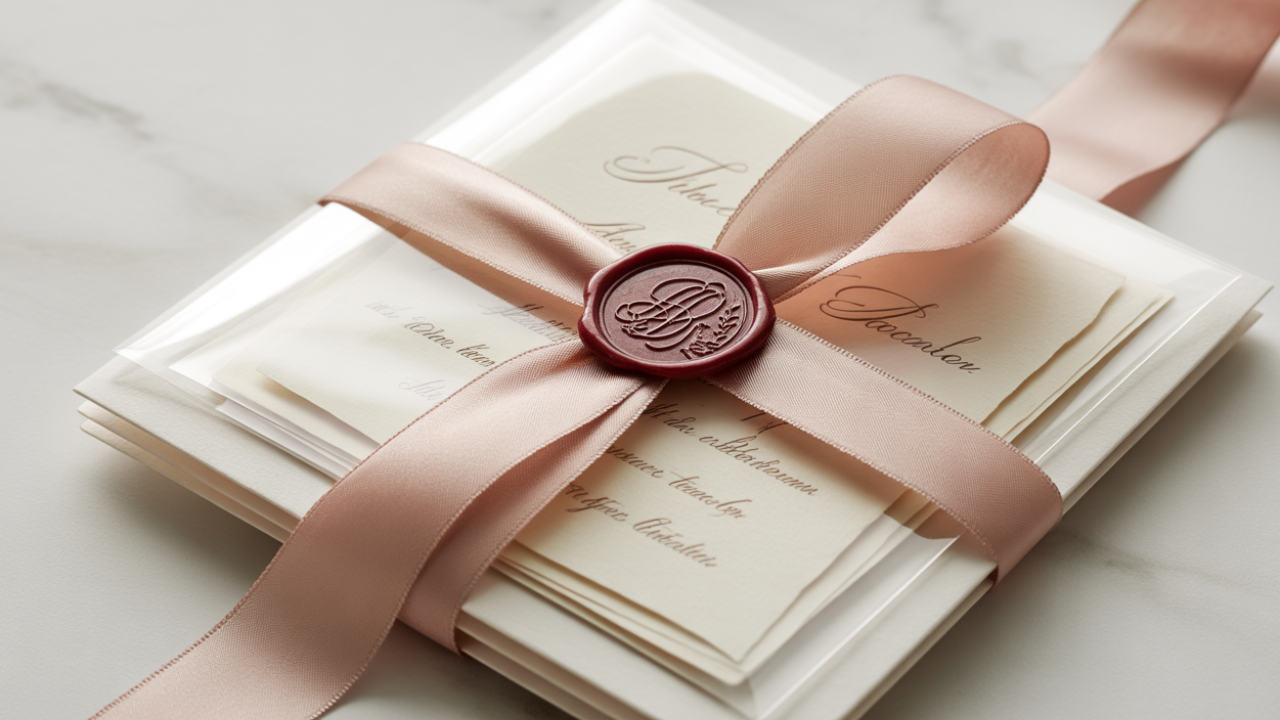 DIY Wedding Stationery That Holds Heart