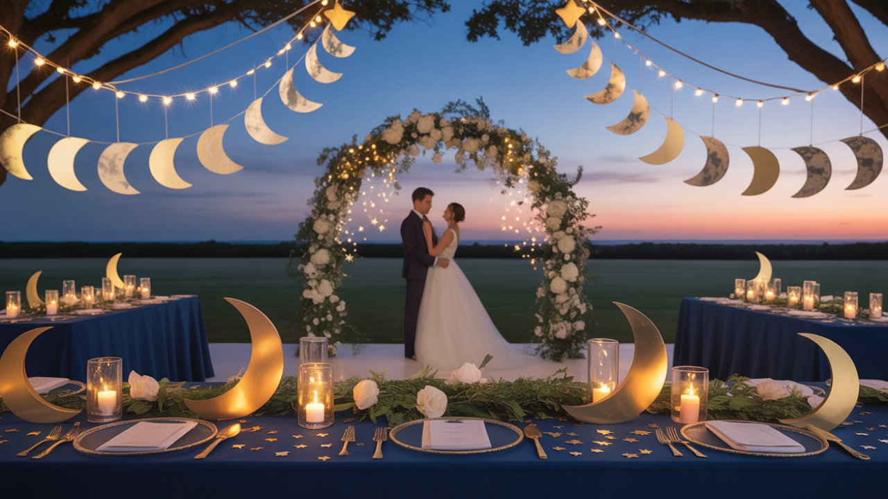 Celestial Moon and Star Wedding Ideas: A Magical Celebration of Love