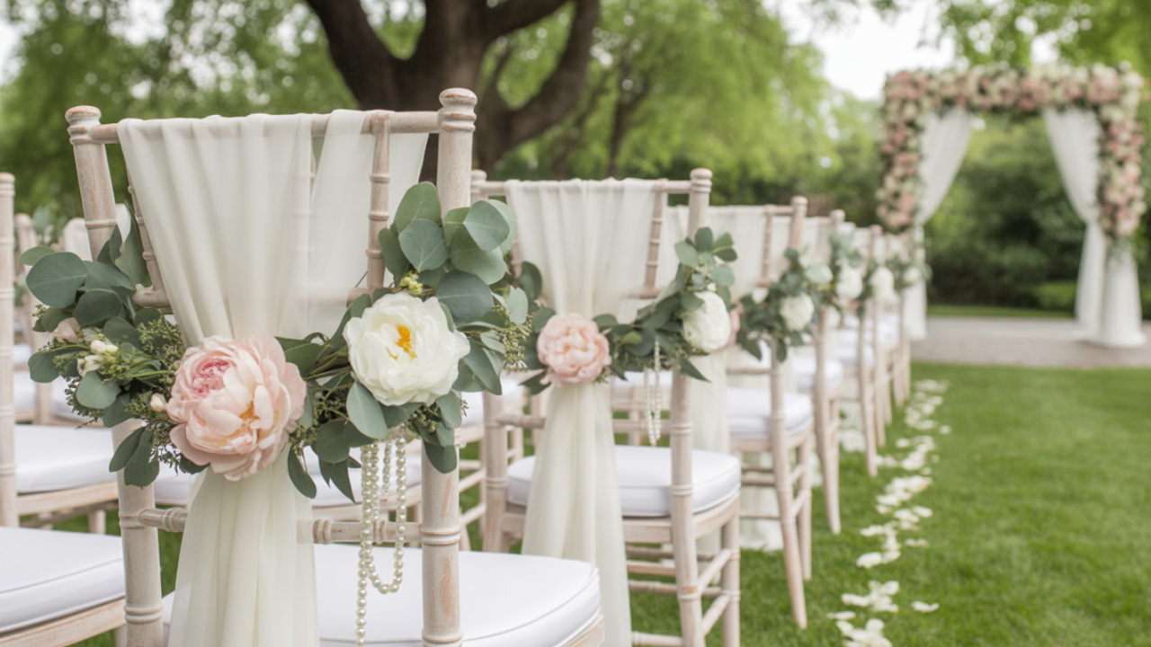 Steps to Decorate the Chairs for Your Wedding Planning