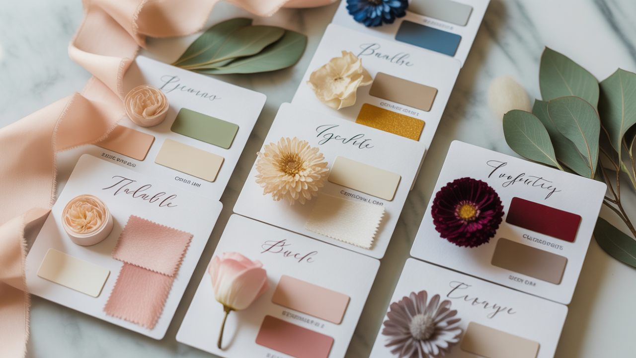 How to Choose Wedding Colors Without Overthinking