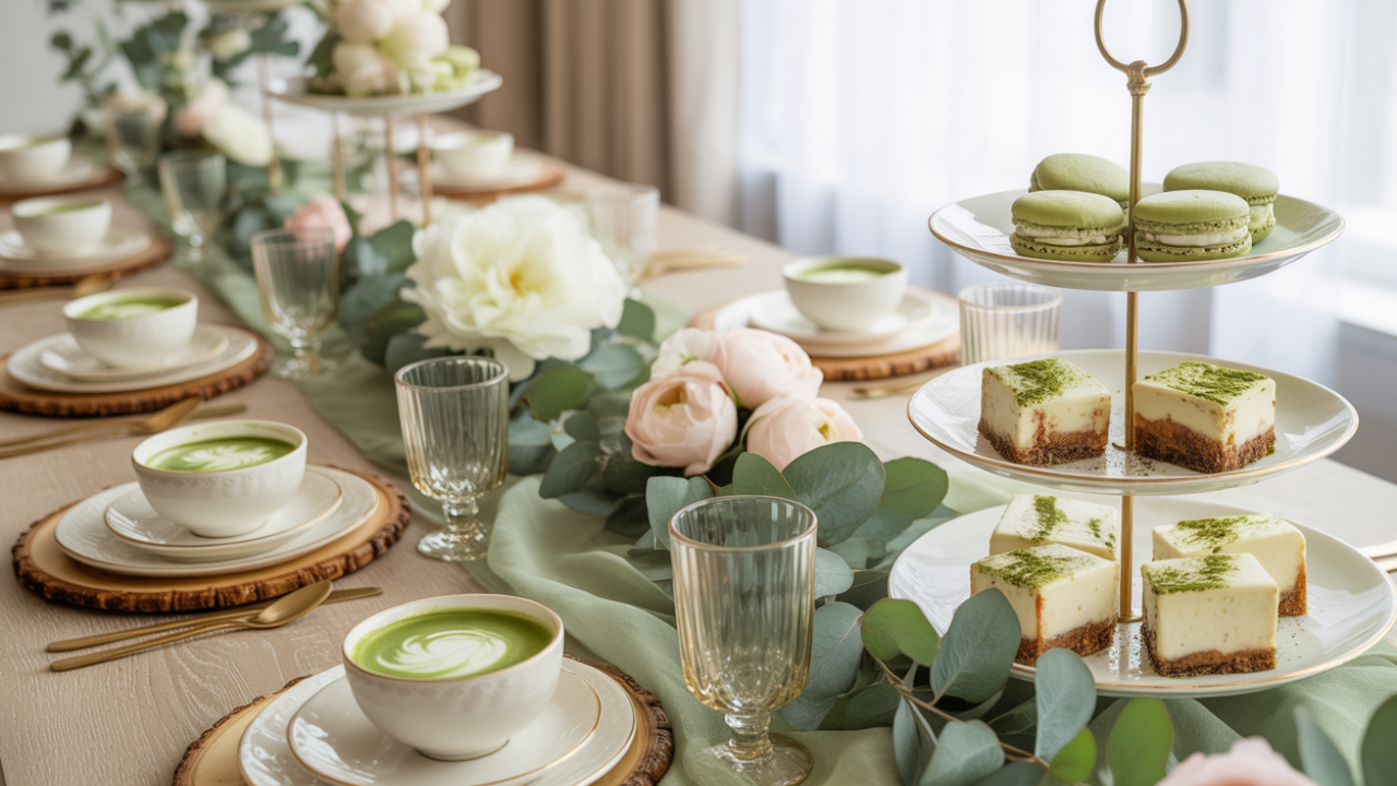 Steps to Hosting a A Matcha Latte 🍵 Themed Bridal Shower