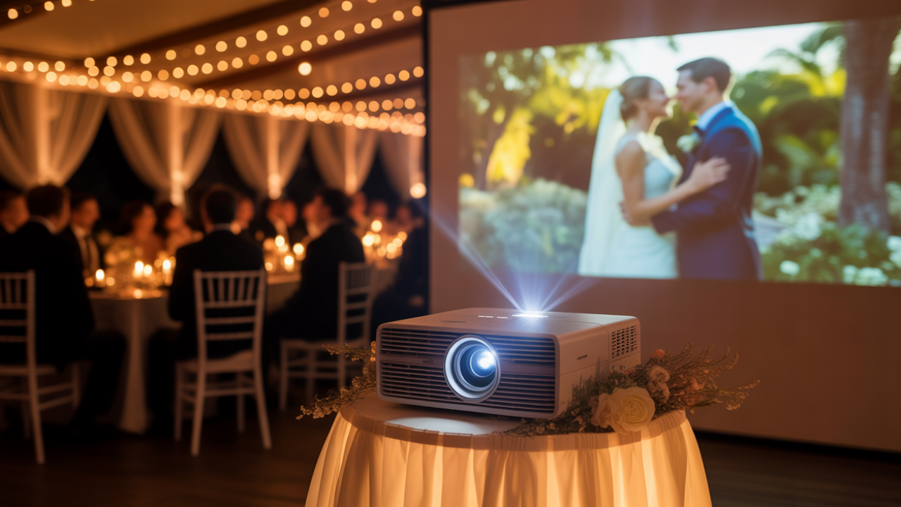 Wedding Projector Setup Guide for Receptions