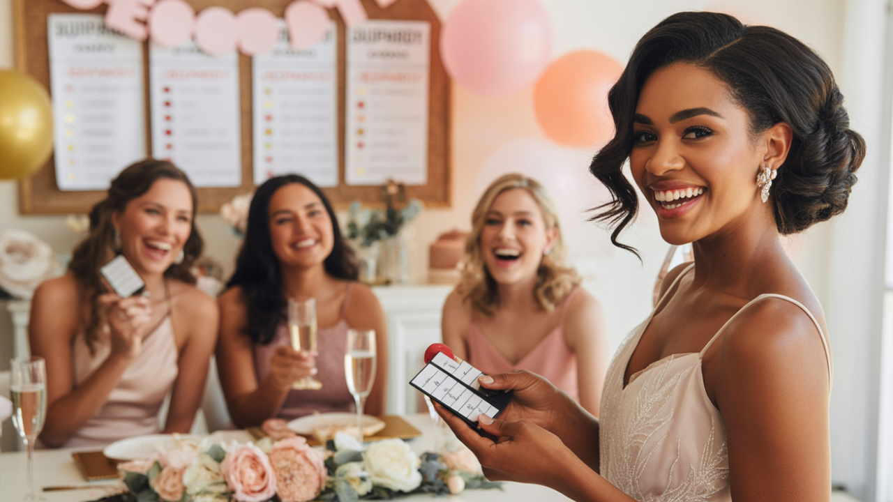 How to Make a Cute Themed Personalized Bridal Shower Jeopardy for the Bride