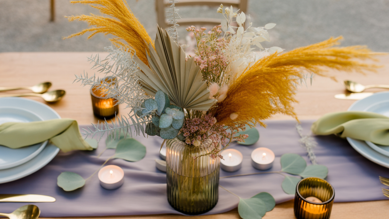 Boho Wedding Color Palette Planning