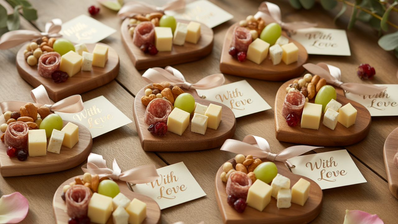 🧀 Mini Charcuterie Boards & Plans: Wedding or Bridal Shower Gifts