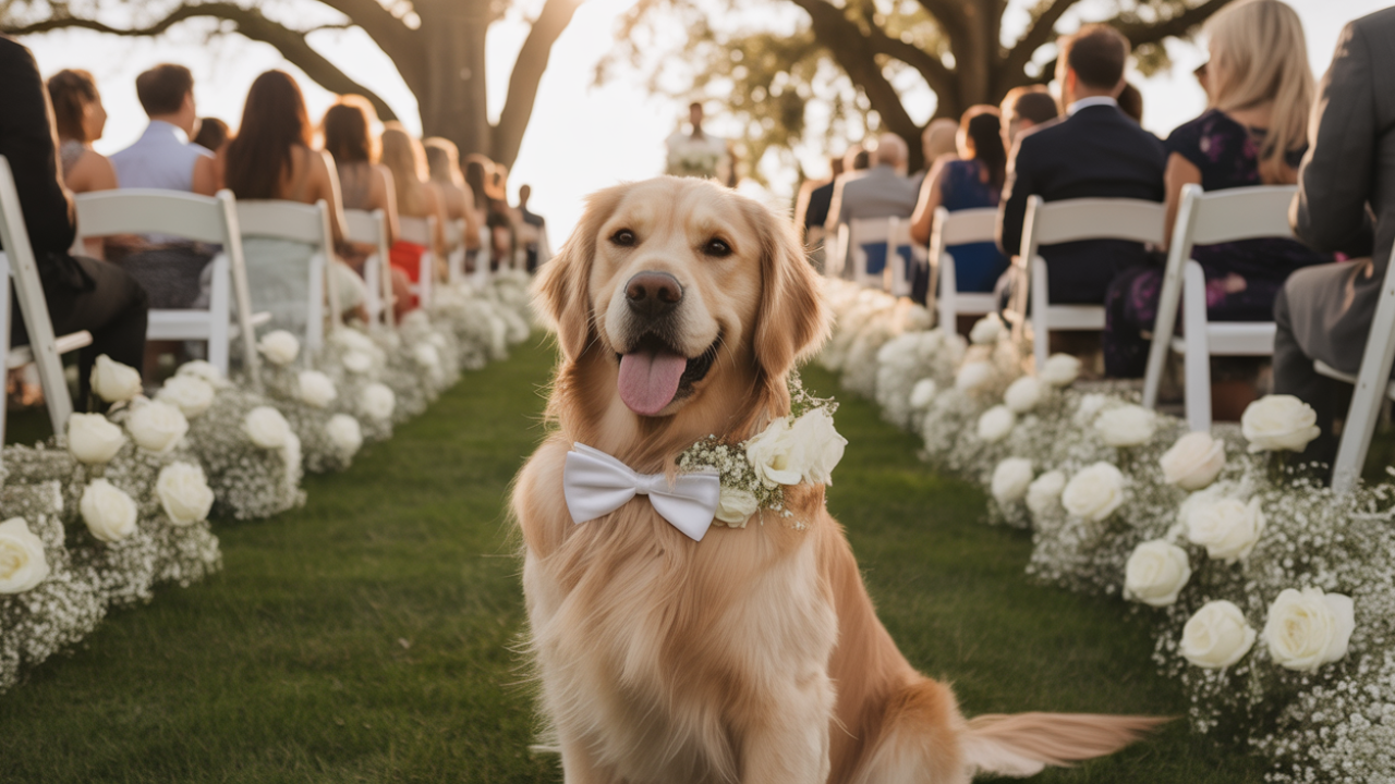 How to Include Your Sweet Dog in Your Special Wedding Day 
