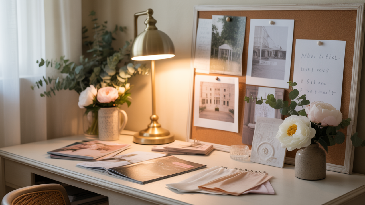 Creating a Sacred Space at Home to Plan Your Wedding