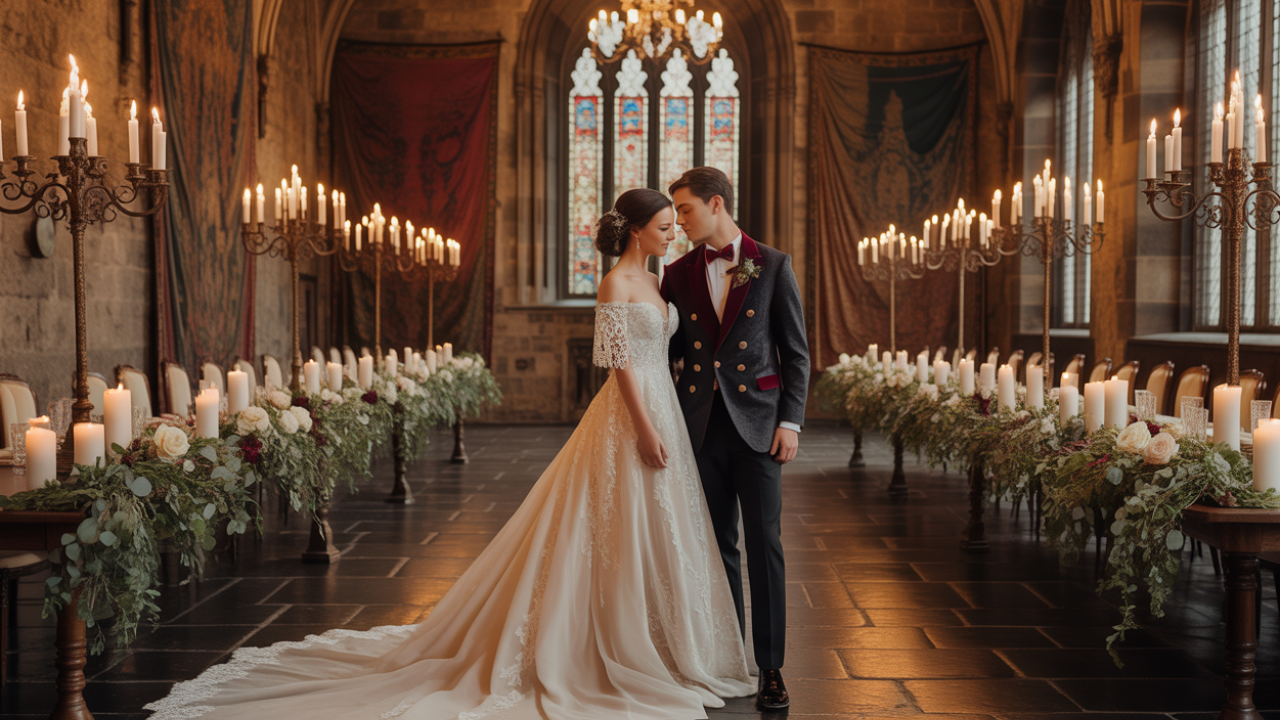 Castlecore Wedding Theme: Romantic, Timeless, and Wonder-Filled