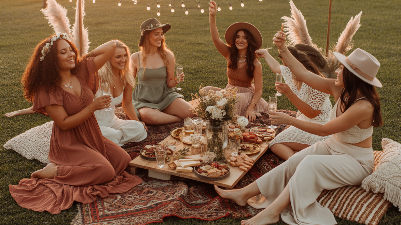 🌅 Plan a Sunset Bachelorette Picnic Party: Dreamy, Boho, & Cozy
