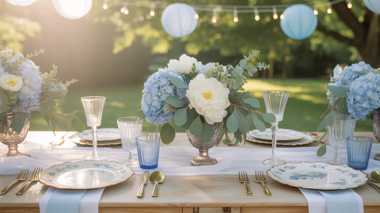 Something Blue Bridal Shower Theme Guide & DIY