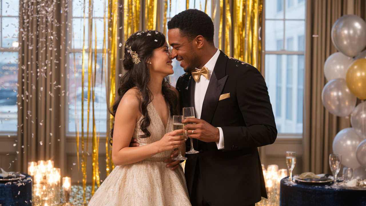Midnight Moments: The Most Romantic Part of a New Year’s Wedding