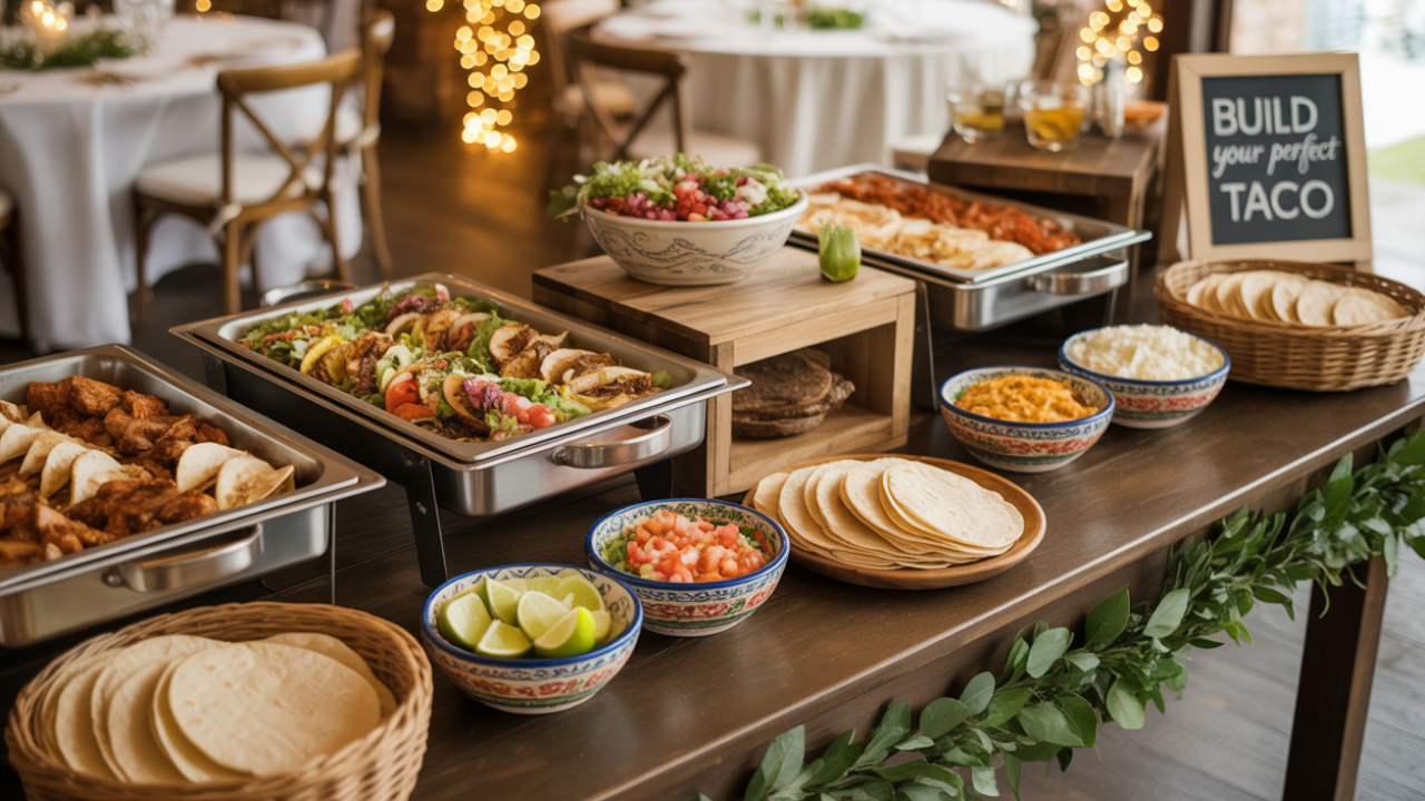 DIY Interactive Taco Bar Station 