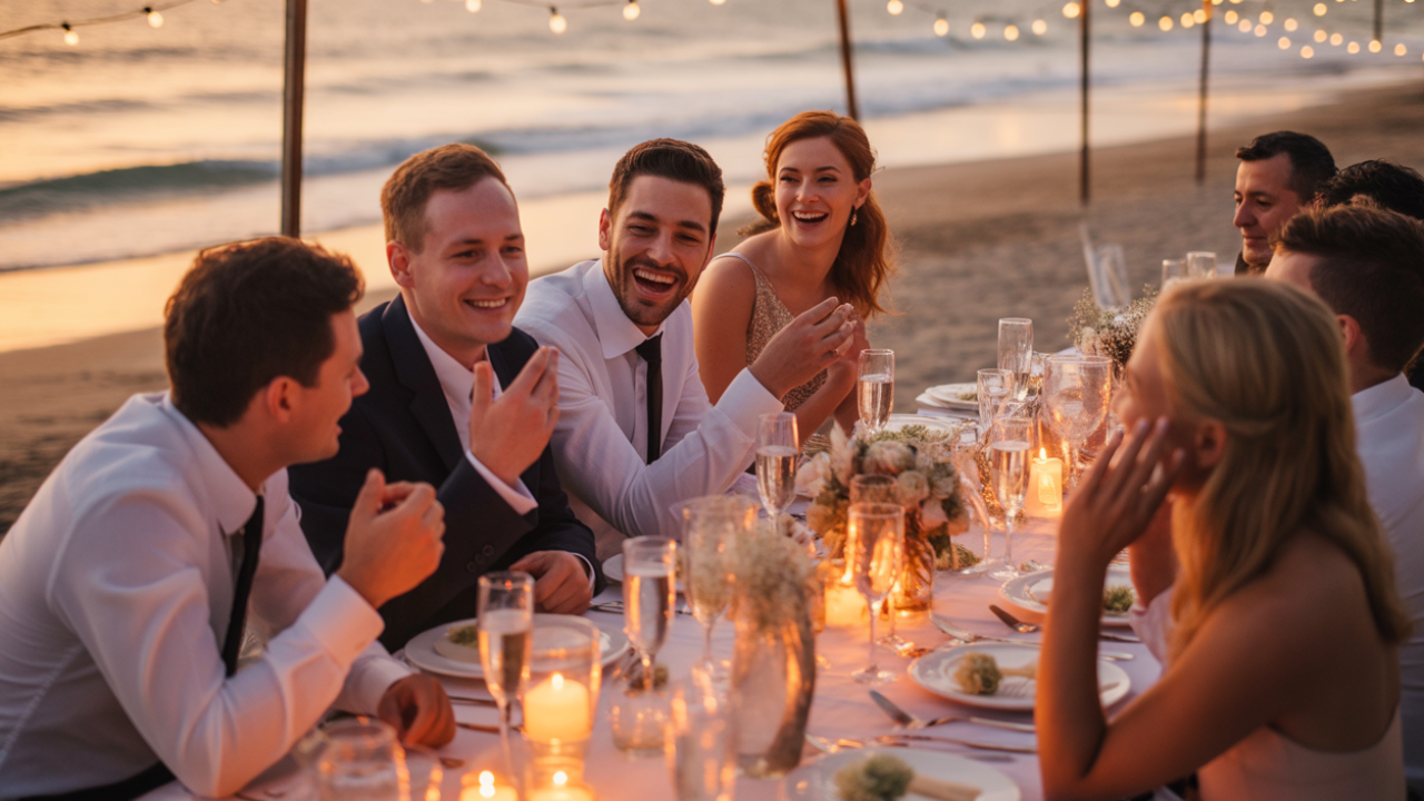 A List of Conversation Starters for Weddings