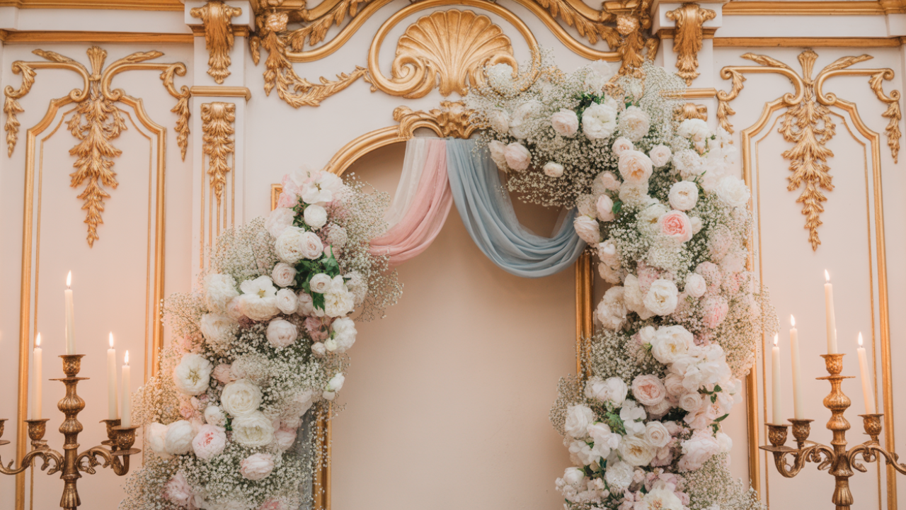 Rococo Themed Wedding: A Pastel-Filled Celebration