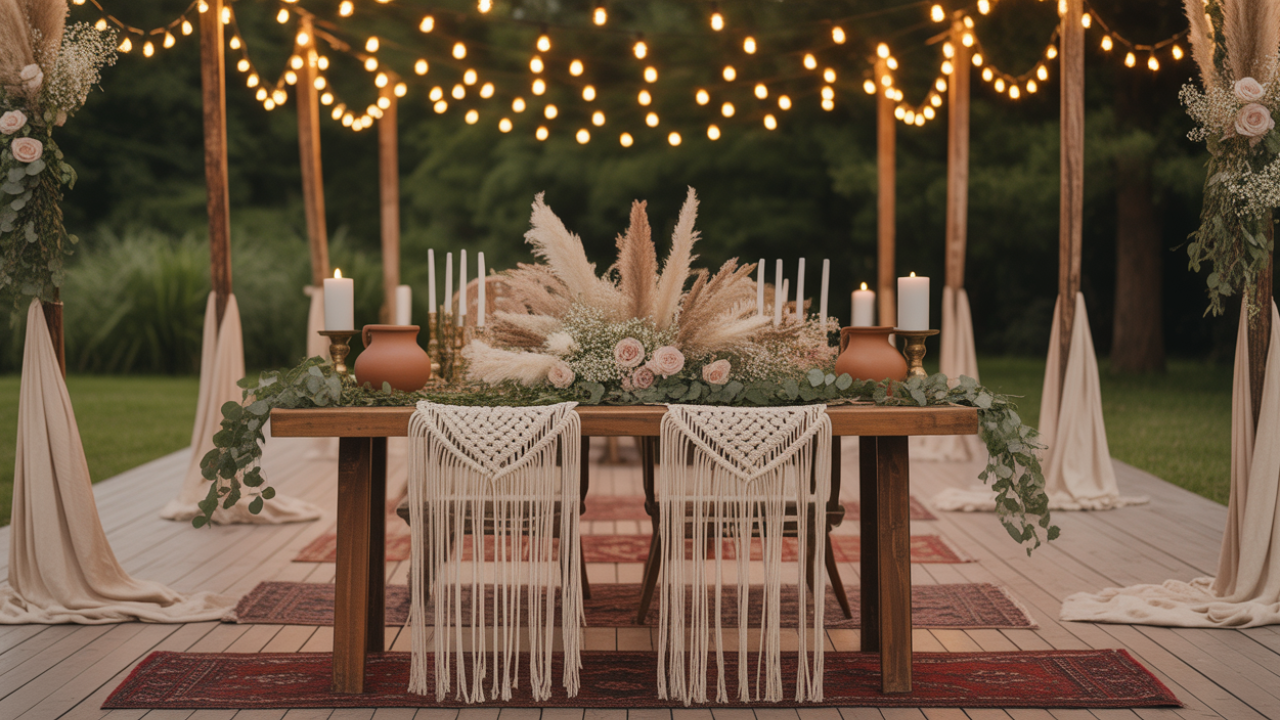  Steps to Adding a Beautiful Boho Flair to Your Wedding