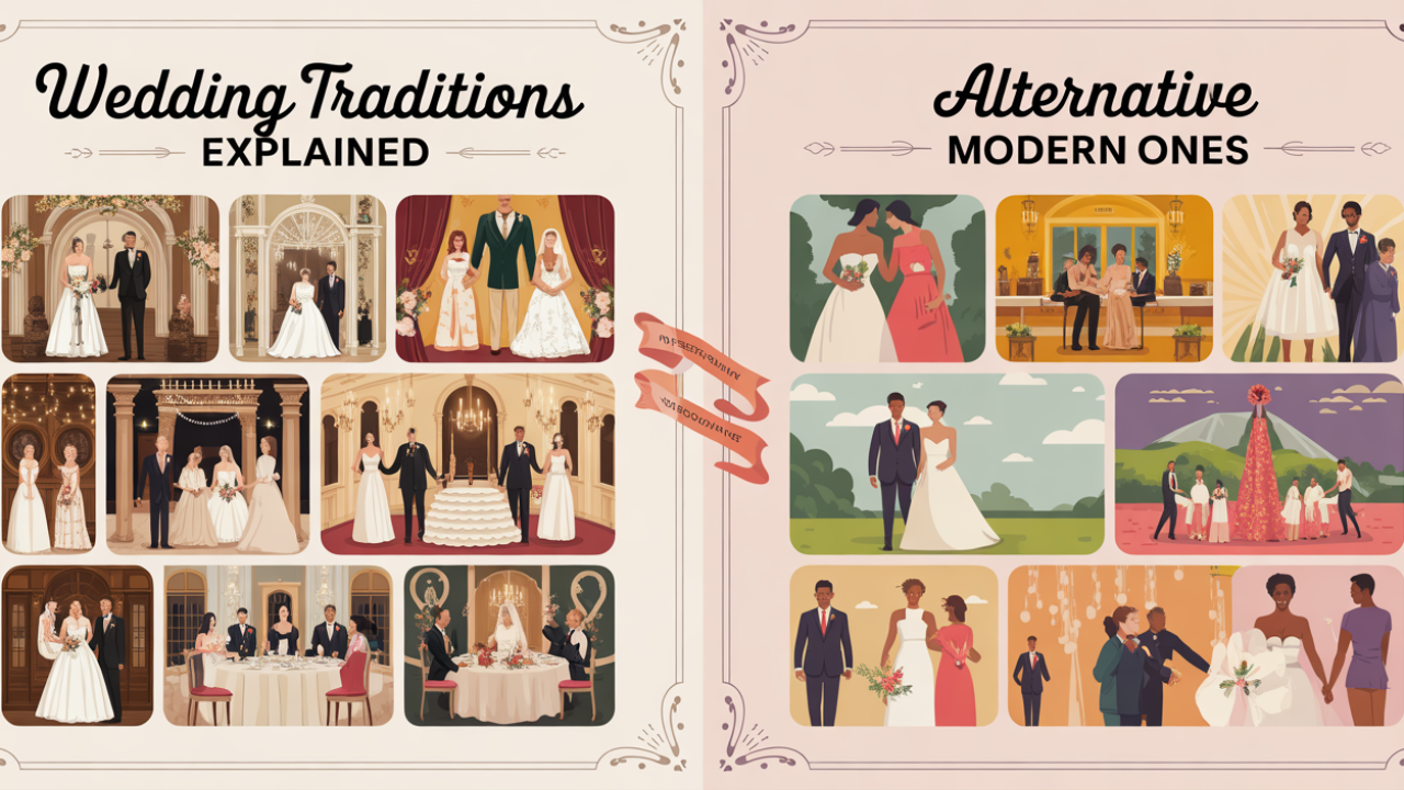 Wedding Traditions Explained — and Modern Alternatives That Still Feel Meaningful
