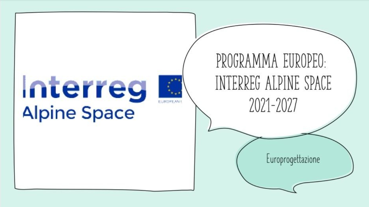 INTERREG ALPINE SPACE 2021-2027