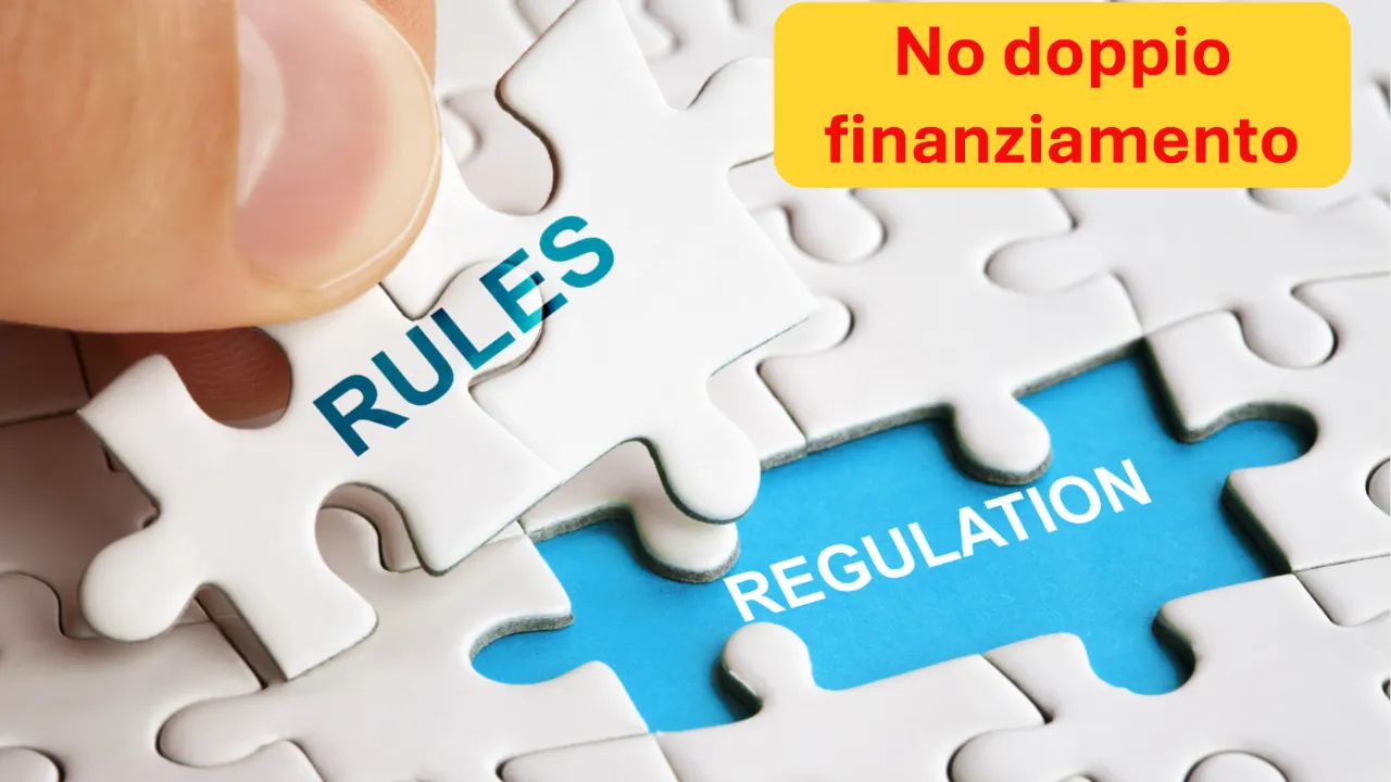 Come dimostrare l’assenza del doppio finanziamento