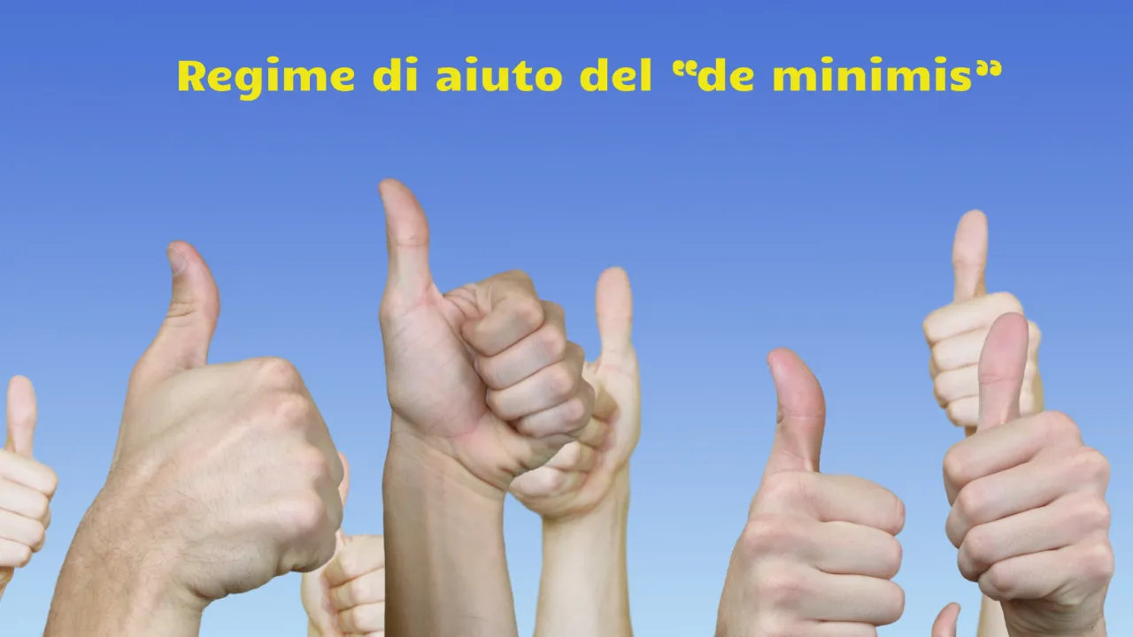 Nuovi limiti per il regime del “de minimis”