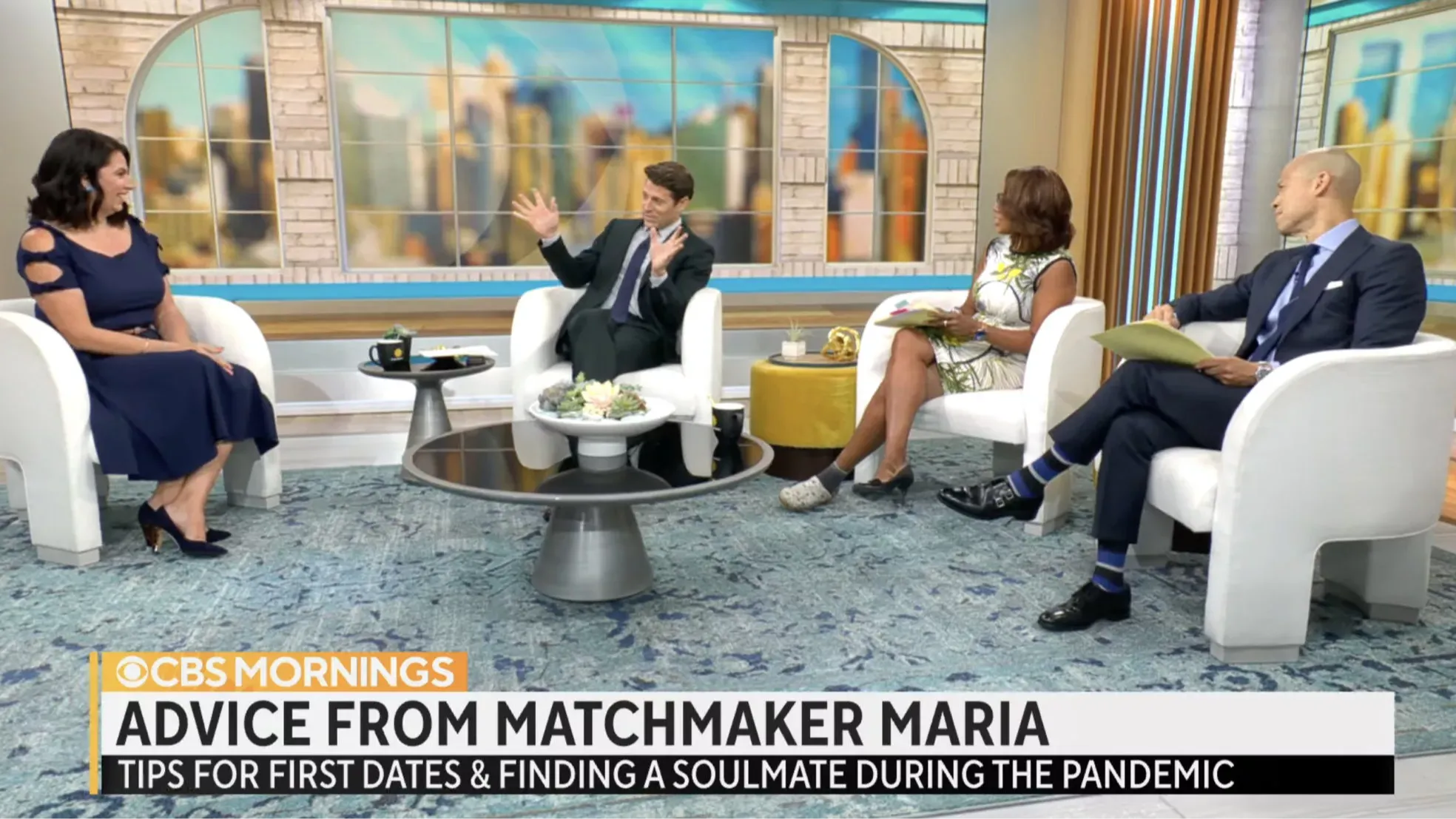 Matchmaker Maria Joined Gayle King on CBS Mornings — Here Are the Key Dating Takeaways