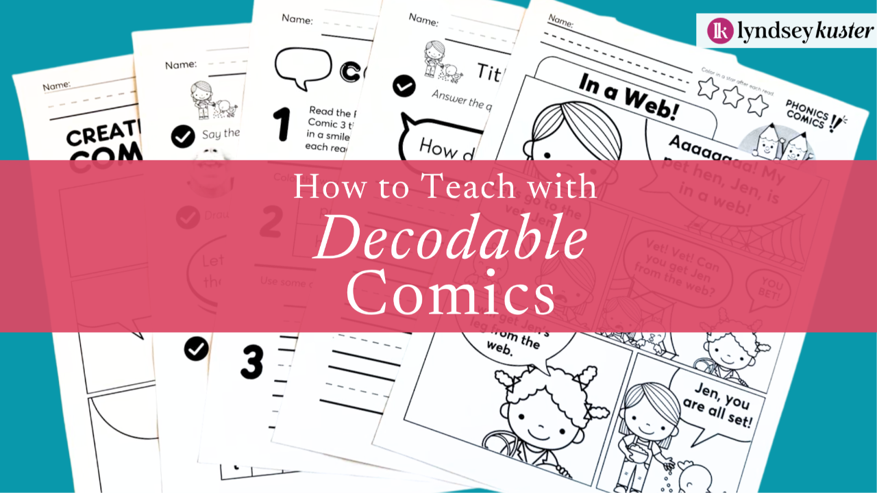 How Decodable Comics Build Reading Fluency