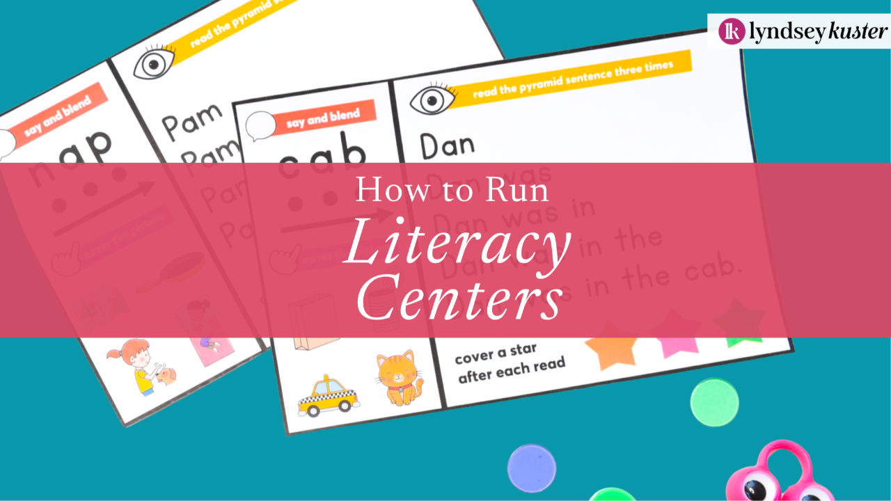 Literacy Centers Small Groups