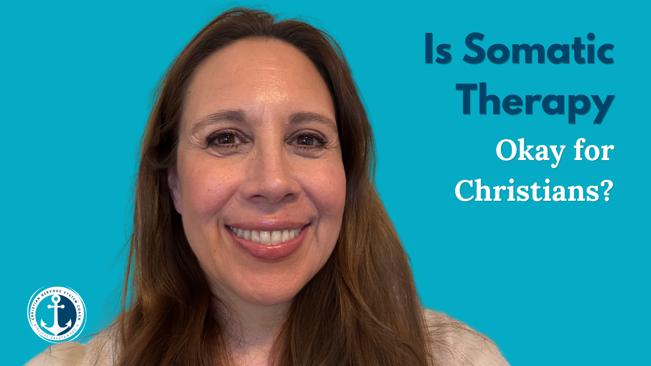 Julie Rebboah, Christian Nervous System Coach, addressing whether somatic therapy is okay for Christians