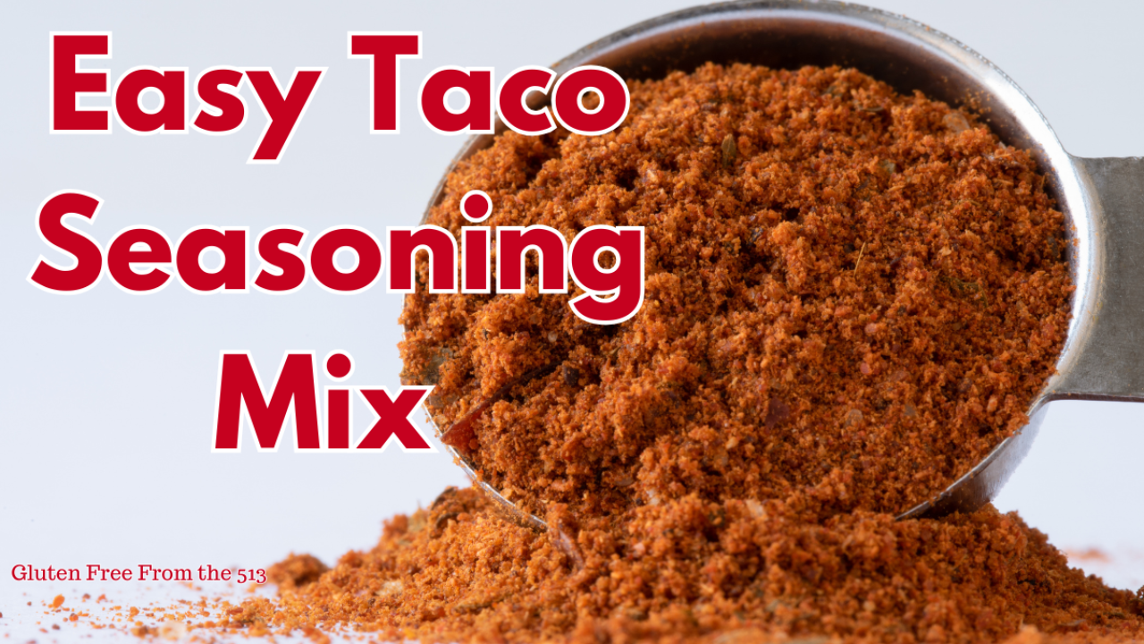 Photo of taco seasoning mix for the blog post The Easy Taco Seasoning Recipe That's a Welcomed Homemade Gift