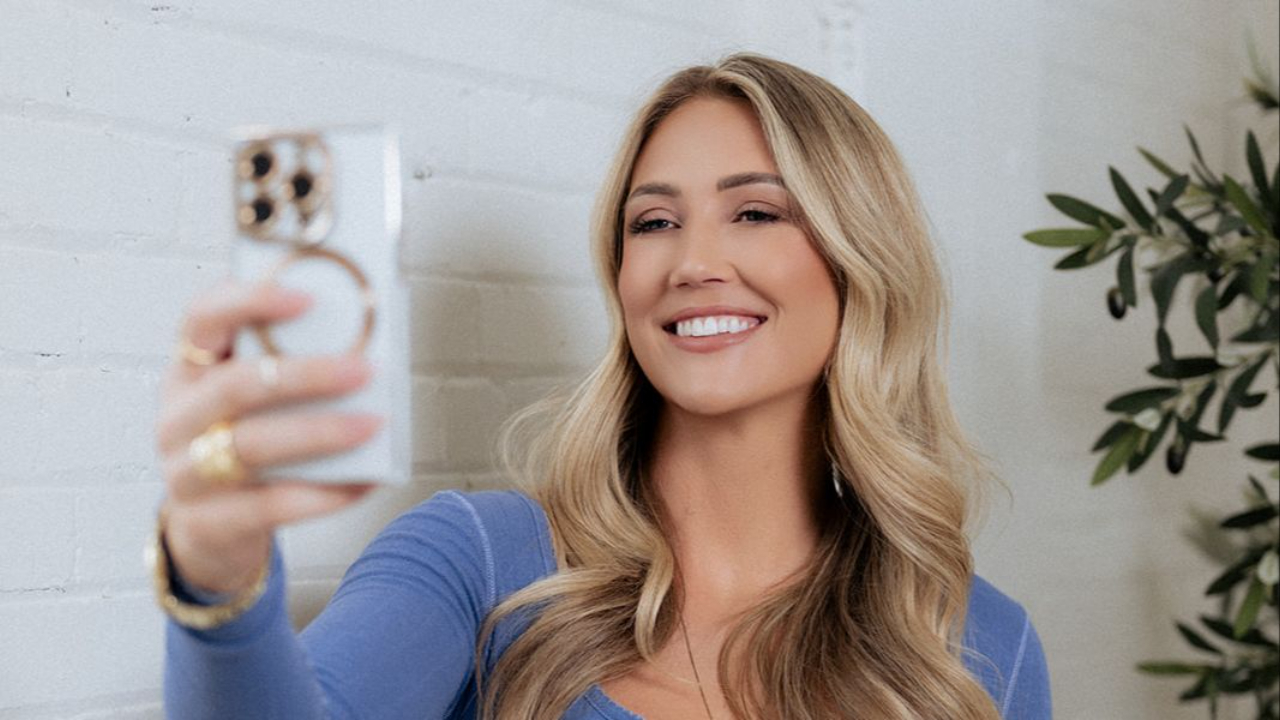 UGC creator filming content on smartphone for brand video