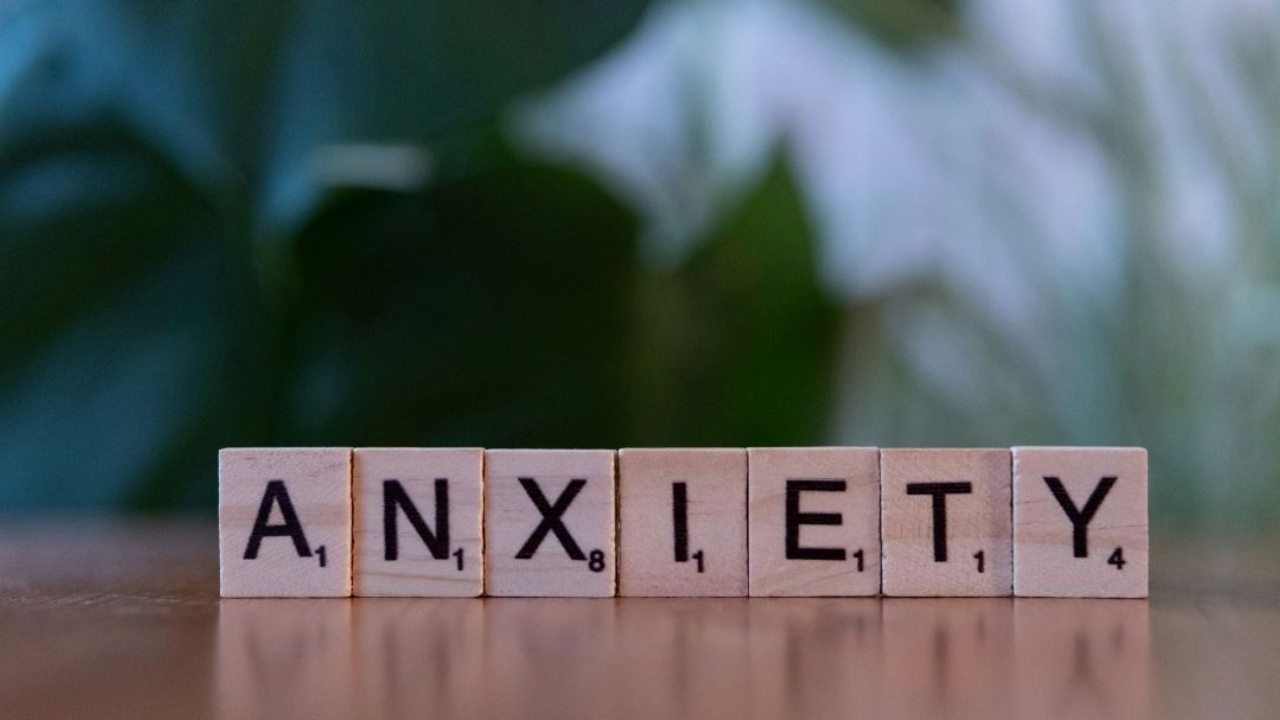 Scrabble Letter: Anxiety