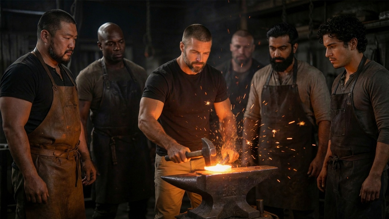 “As iron sharpens iron, so one man sharpens another.” — Proverbs 27:17