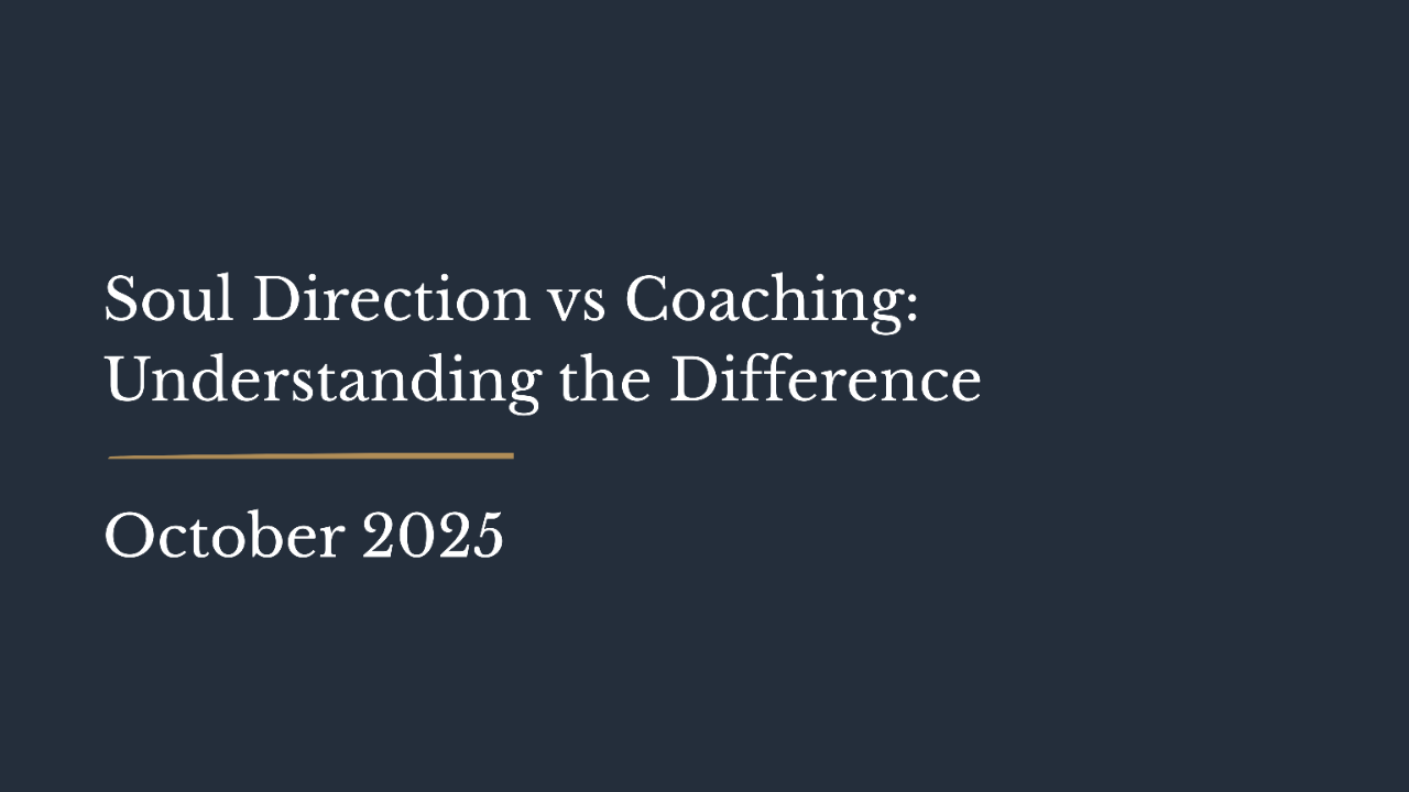 Soul Direction vs Coaching: Understanding the Difference