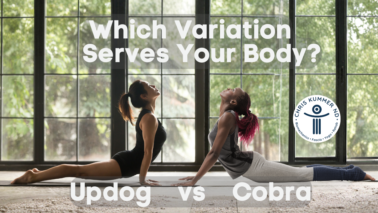 Cobra vs Upward Dog: Which Variation Serves Your Body?