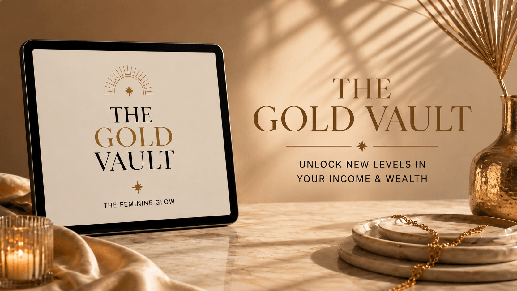 The Gold Vault by the Feminine Glow