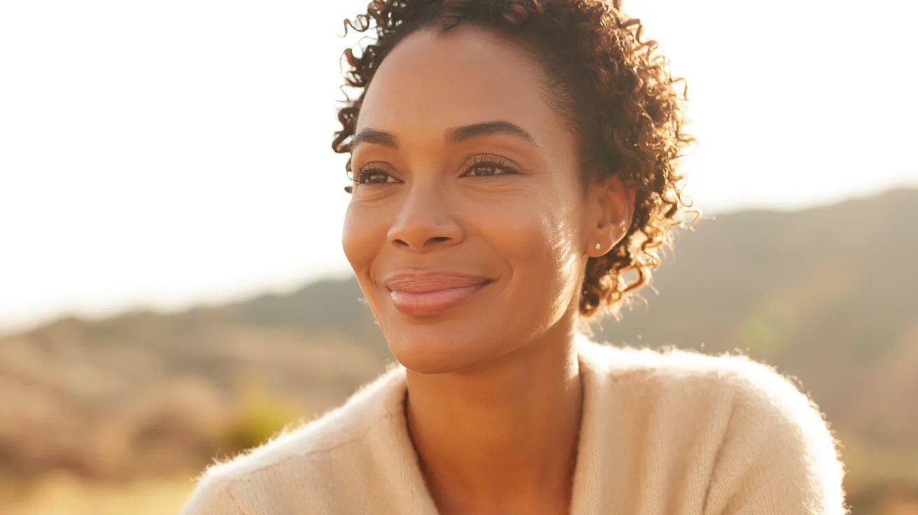 an image of a woman showing an example of the Simple 7 Day Feminine Energy Reset Plan