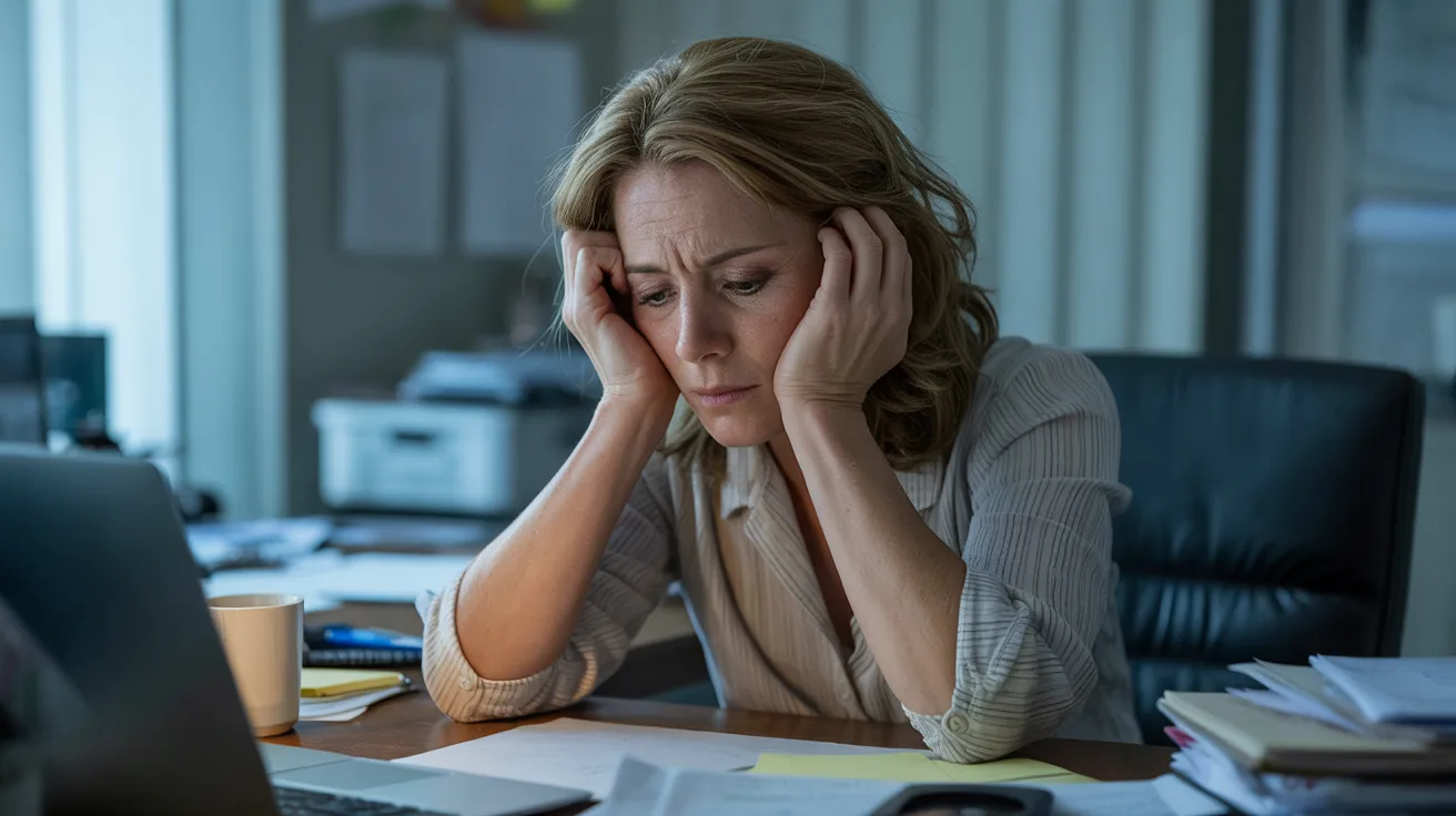 an image of a woman showing Signs You Have Drifted Out of Your Feminine Energy