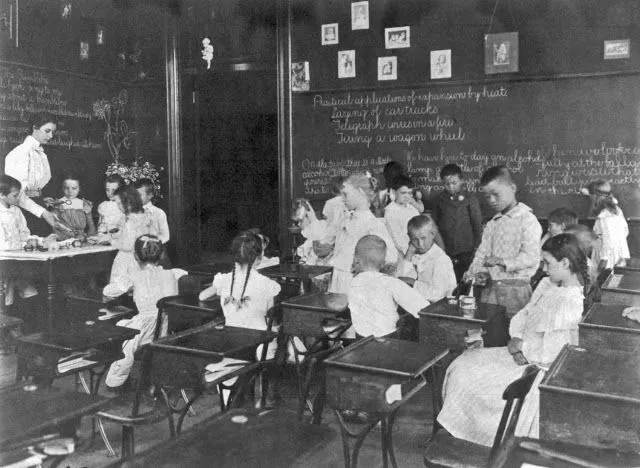 Public School Classroom late 1800s early 1900s
