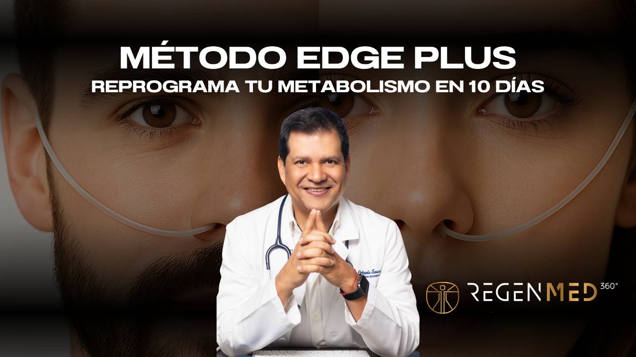 Método EDGE PLUS con monitoreo continuo de glicemia y cetosis explicado por el Dr Octavio Sousa en Panamá